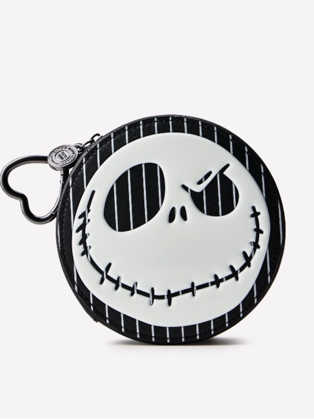🖤Bath & Body Works x Nightmare Before Christmas Jack/Sally round coin pouch NWT